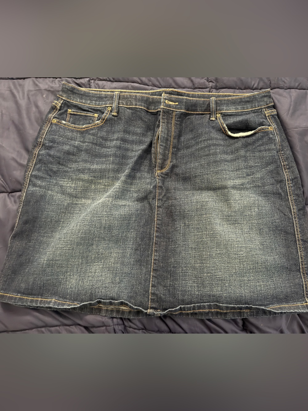 Sonoma women’s denim skirt size 18 W